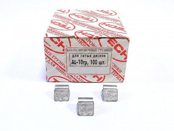 Упаковка грузиков по 10 гр.Tech AL010