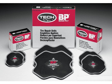 Заплатка BP-3  c диагональным кордом 100 х 100 мм Tech 603BK