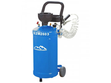 Маслораздаточная мобильная уст-ка, пневматическая, 30л Trommelberg UZM2603