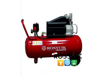 Компрессор поршневой, 200л/мин, 8бар, ресивер 24л ROSSVIK СБ4/С-24.J1047В