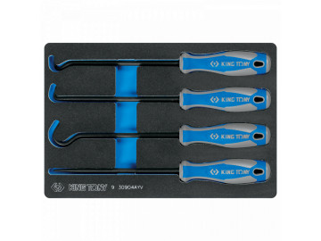Набор для демонтажа сальников и колец, ложемент, 4 пр. KING TONY 9-30904AYV