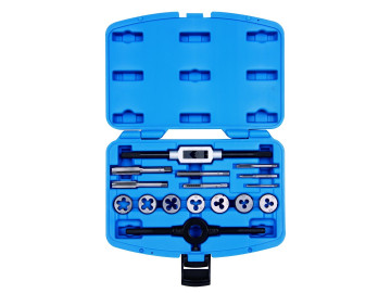 KING TONY Набор метчиков и плашек SK5 M3-M12, кейс, 16 предметов 12916MQ1