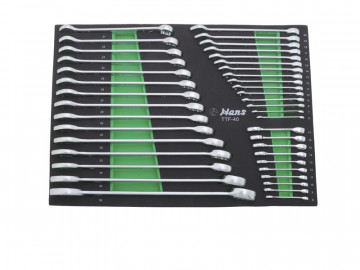 Ложемент комбинированных ключей 6-38 мм Hans TTF-40