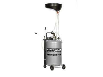 Установка для слива и откачки масла/антифриза 70 л  KraftWell KRW1832.70L