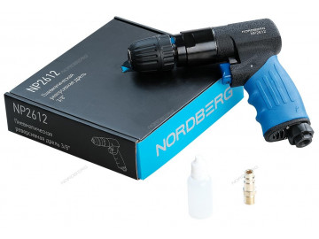 Пневмодрель диаметр сверла до 10мм, реверсивная NORDBERG NP2612