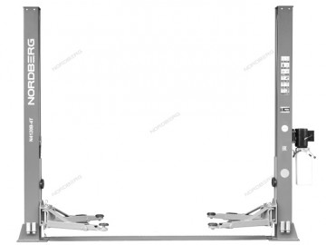 Электрогидравлический двухстоечный автоподъемник г/п 4т. (серый) NORDBERG N4120B-4T_380V