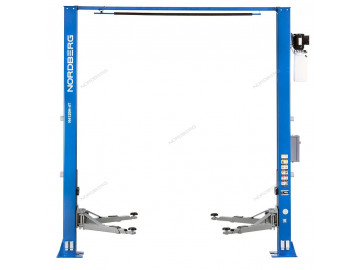 Электрогидравлический двухстоечный подъемник г/п 4т NORDBERG N4120H-4T_380V (электростопора)