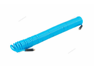 Шланг воздушный спиральный полиуретановый 8х12мм, 16м NORDBERG HS0816PU