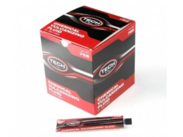 Вулканизирующая жидкость (быстросохнущий клей)  FAST DRY CHEMICAL VULCANISING FLUID, объём 50 мл., (тюбик) (арт.765)