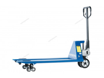 Тележка складская гидравлическая 2,5 т, усиленная, с резиновыми колесами NORDBERG N3901-25R