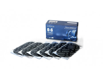 Латки овальные О6 (57Х115), 20 ШТ. коробка ROSSVIK O.6.K.20.