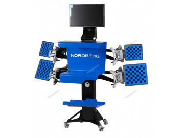 Стенд сход-развал 3D модель четырехкамерный настенный Nordberg C804-C