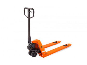 Тележка гидравлическая 1000 кг 1150 мм TOR BFL10 низкопрофильная (полиуретановые колеса) 1002009