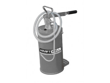 Нагнетатель масла с ручным приводом 10 л KraftWell арт. KRW1795A