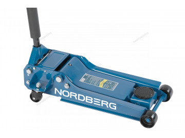 Домкрат подкатной гидравлический, 3,5 тонны NORDBERG N3204