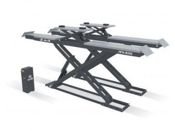 Ножничный подъемник для регулировки развал/схождения Sivik ПГН-8350 с люфт-детектором