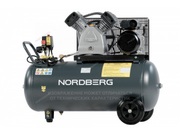 Компрессор поршневой (100 л.) NORDBERG NCP100/500