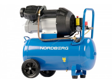 Компрессор поршневой V-образный 220В, ресив. 50л, 360л/мин NORDBERG NCE50/360V