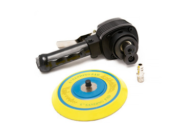 Шлифмашина пневматическая 150мм, 10000об/мин, эксцентрик ROSSVIK RT-2121-6