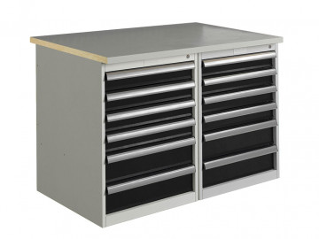 Верстак Expert T WTS120 ПРОМЕТ Практик комплект2 (ExpTWTS120.T6/T6.000)