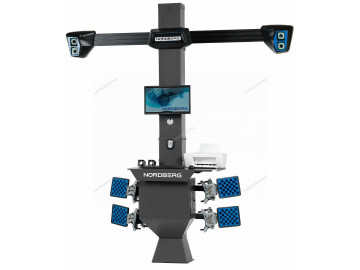 Стенд сход-развала 3D модель четырехкамерный NORDBERG C804_СЕРЫЙ