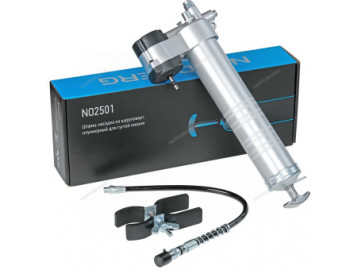 Шприц-насадка на шуруповерт, плунжерный для густой смазки, 400мл NORDBERG NO2501