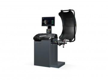 Балансировочный станок ROSSVIK VT-63, 220В (LCD, лазер, эл. линейка, УЗ) RAL7016 СЕРЫЙ VT-63_7016