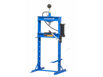 Пресс гидравлический, напольный, с ручным и ножным приводом (12 тонн) Nordberg N3612F