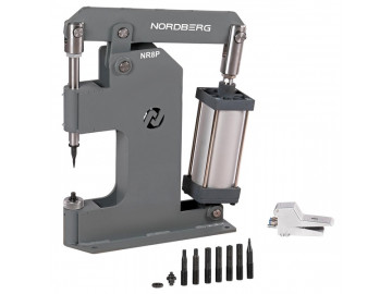Пневматический станок для заклепки тормозных колодок цилиндр 125 NORDBERG NR8P