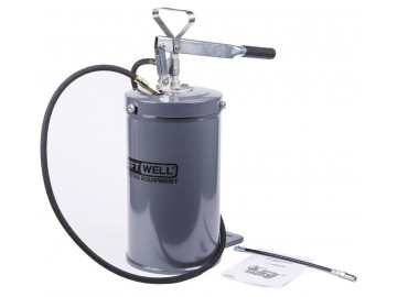 Нагнетатель солидола с ручным приводом 16 л KRW1797 KraftWell