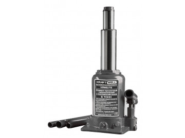 Домкрат бутылочный г/п 6000 кг, с телескопическим штоком KraftWell KRWBJT6