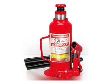 Гидравлический бутылочный домкрат на 12 тонн Станкоимпорт TH91204