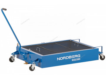 Емкость для сбора масла на колесах, 95 л NORDBERG NO2395