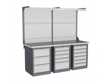 Верстак слесарный FBK 205.356-2F