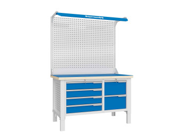 Верстак слесарный CTR 1432.S2L4.4-2F