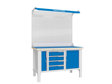 Верстак слесарный CTR 1432.S7L6.4-2F