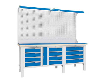 Верстак слесарный CTR 2232.S7L26.24-2F