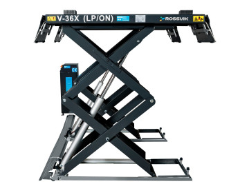 Ножничный подъемник ROSSVIK PRO V-36X_LPON НАПОЛЬНЫЙ Г/П 3.6Т, 380В ROSSVIK