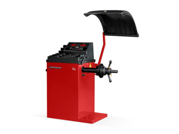 Балансировочный станок красный ROSSVIK VT-64, 220В, RAL3020