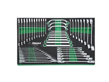 Набор комбинированных ключей, 49 предметов Hans TTF-49