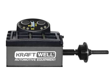 Балансировочный станок с ручным вводом параметров и цифровым дисплеем KraftWell KRW242E