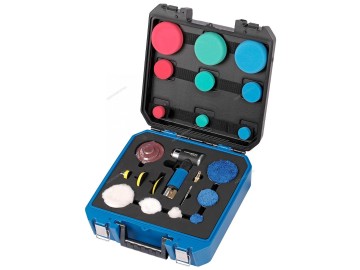 Пневмошлифмашинка угловая орбитальная, в комплекте с насадками, диам. 25,50,75 мм NP3225K Nordberg