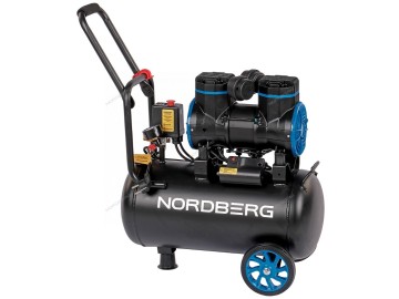 Компрессор безмасляный 220 В, ресивер 24 л, 250 л/мин NCEO24/250 Nordberg