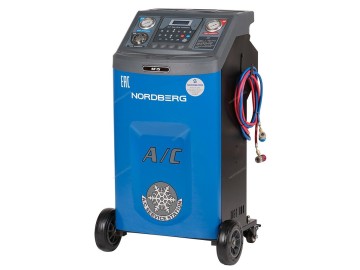 Установка полуавтомат для заправки автомобильных кондиционер, обновленная с принтером NF15_New_P Nordberg