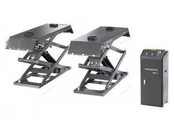 Ножничный подъемник низкопрофильный 3 т, 380 В Nordberg N631L-3G_380