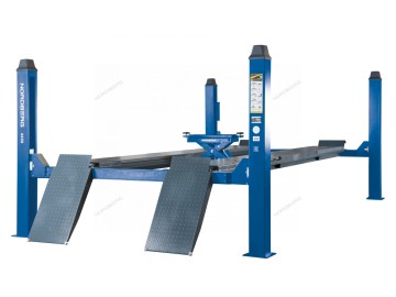 Подъемник четырехстоечный 5 т,  для сход-развала, возд. снятие, синий 4450_AB(M) Nordberg