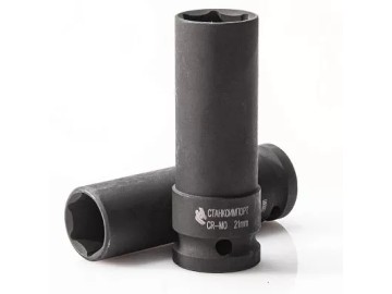 Головка торцевая тонкостенная длинная ударная 1/2