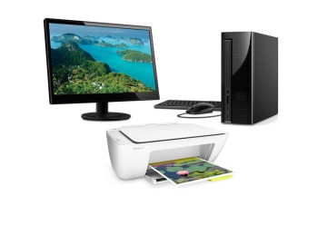 КОМПЛЕКТ ДЛЯ ОСНАЩЕНИЯ СТЕНДА СХОД-РАЗВАЛ (ПК, МОНИТОР, ПРИНТЕР, КЛАВИАТУРА, МЫШЬ)  Rossvik V670-kit