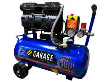 Безмасляный компрессор garage pro 24.sl190/1.3 8885000