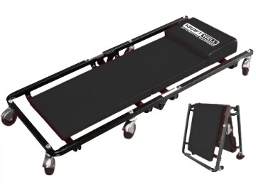 Лежак подкатной, складной kraftwell krwtr-f